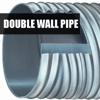 Double Wall Pipe Button