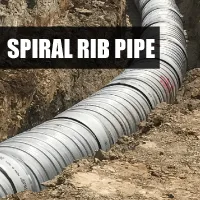 Spiral Rib Pipe Button