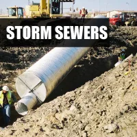 Storm Sewers Button